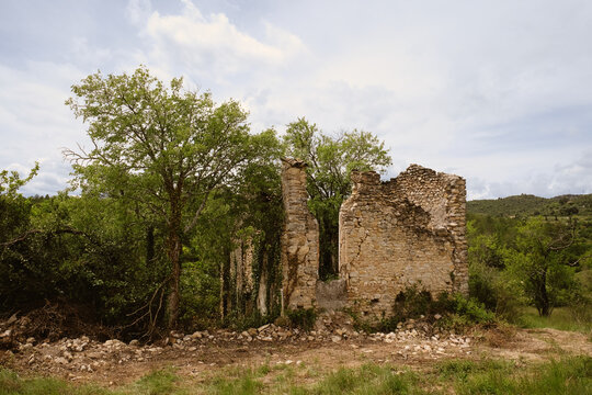 Vestige du pass&eacute; , architecture rurale , ruine  , vielles pierres , histoire locale , projet de restauration , 
