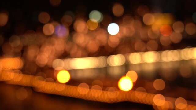 4K artistic real shot video of iron flower spark light spots