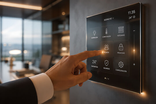 Smart office touchscreen control system