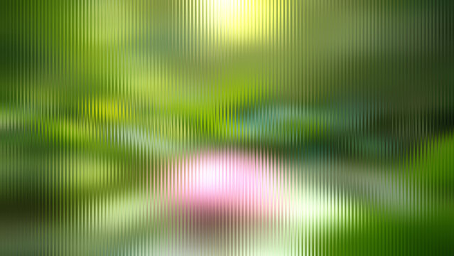 Abstract Glass Wave Vertical Lines Backdrop