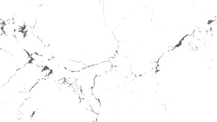 Fototapeta premium Cracked white surface with grey marble like pattern and texture closeup