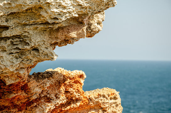 rock and sea