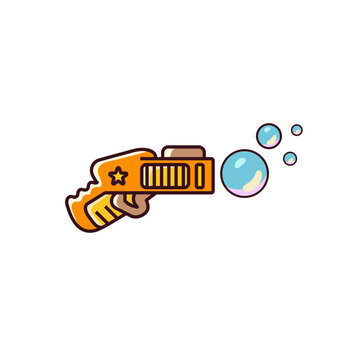 Playful bubble gun design