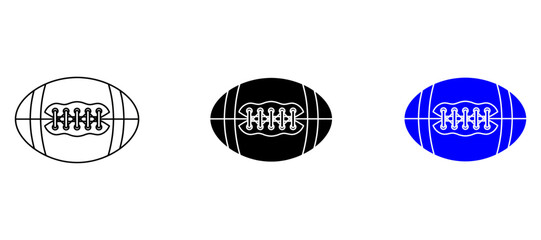 Fototapeta premium rugby ball