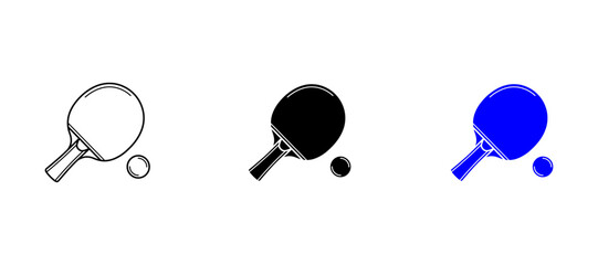 Fototapeta premium table tennis paddle
