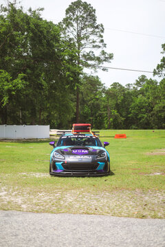 Subaru BRZ track race car in Savannah, Georgia, May 7 2026
