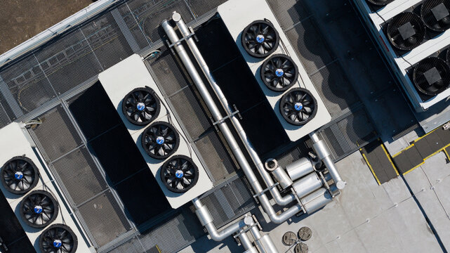 Commercial Data Center Cooling Complex