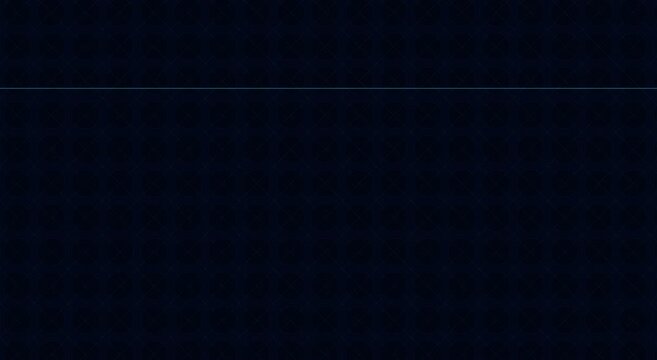 Dark blue abstract grid animation background, with subtle moving, horizontal line