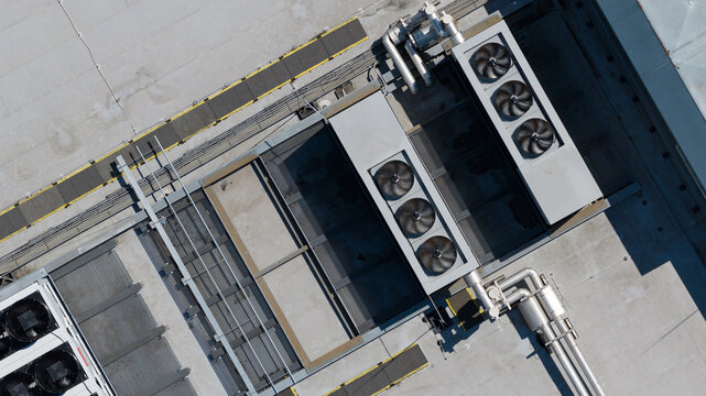 Commercial Data Center Cooling Complex