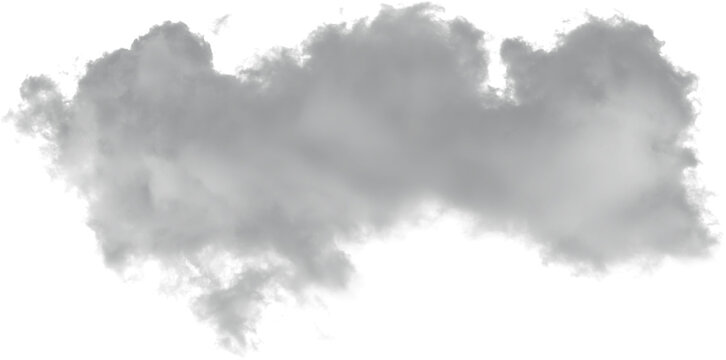 Cloud wide and long shape for panoramic headers and horizon line effects.A simple and effective tool for web designers and digital painters on a high-quality transparent base.
