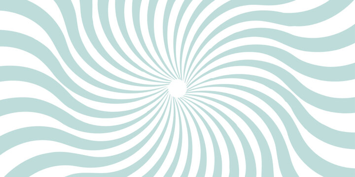 Vintage beam sunburst texture sunlight horizontal spiral background. Pop bright concentration line background and promotional background. Vintage ray sunrise star sunbeam texture background. 