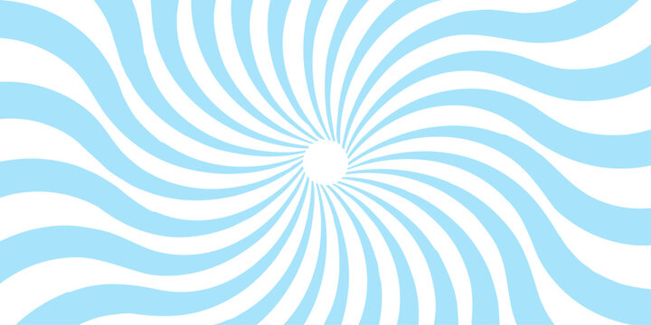 Vintage beam sunburst texture sunlight horizontal spiral background. Pop bright concentration line background and promotional background. Vintage ray sunrise star sunbeam texture background. 
