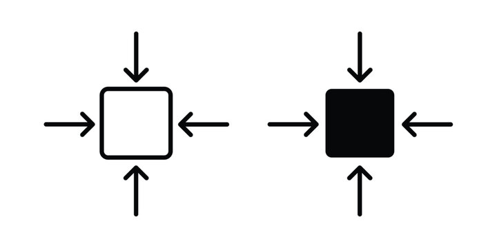 Compact icon or symbol for web and mobile