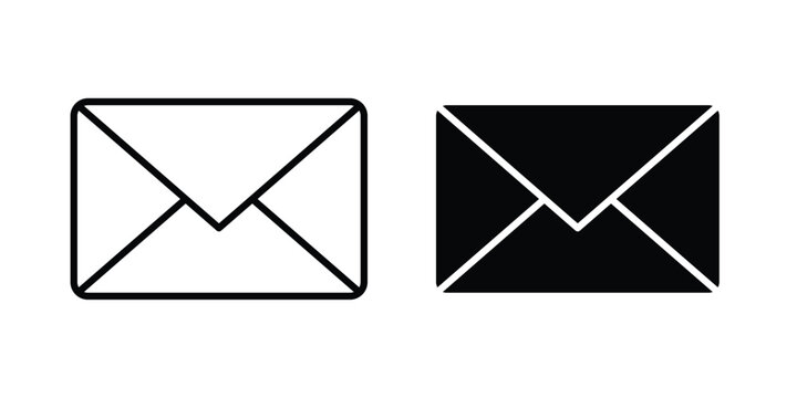 Email icon or symbol for web and mobile