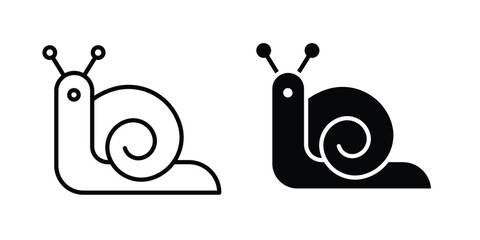 Snail icon or symbol for web and mobile © Surya