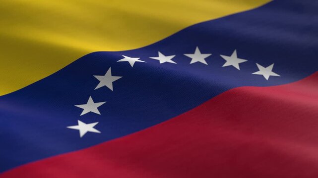 Venezuela - waving flag loop