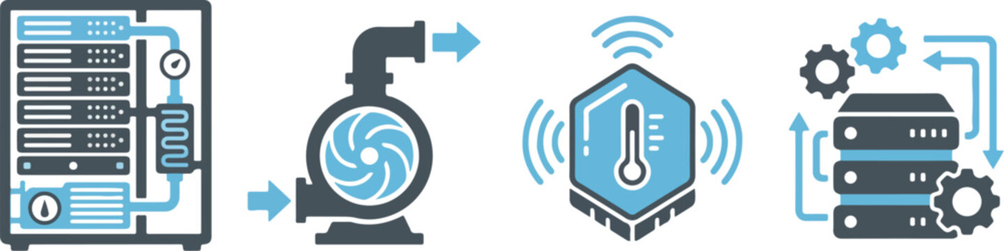 Industrial cooling systems, fluid dynamics, temperature sensing, and data-driven process optimization.