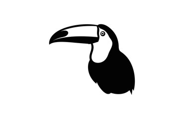 Fototapeta premium Toucan Silhouette