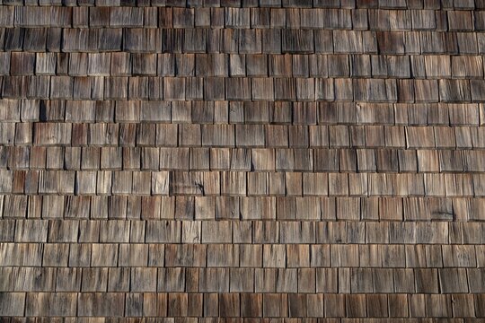 Wood shingles, Tyrol, Austria