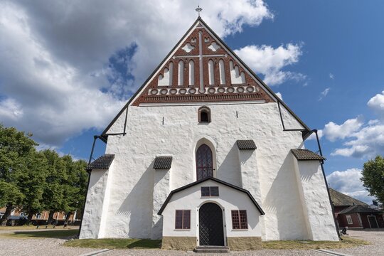 Cathedral, Bishop's Church of the Swedish-speaking Evangelical Lutheran Diocese of Borg&aring;, Porvoo, Finland