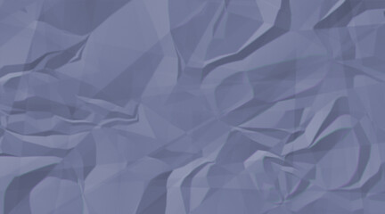 Obraz premium Abstract background texture of crumpled blue paper with soft shadows and highlights