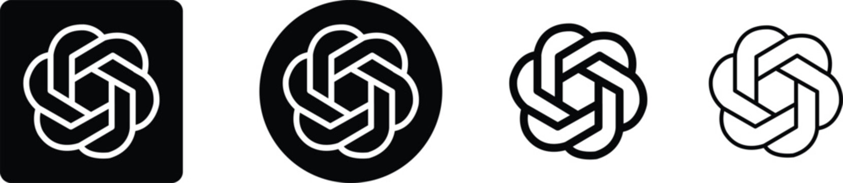 chatgpt icon set, chatgpt icon collection 2026.