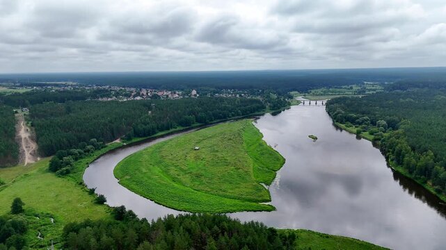 Dzukija National Park Forests, Lithuania