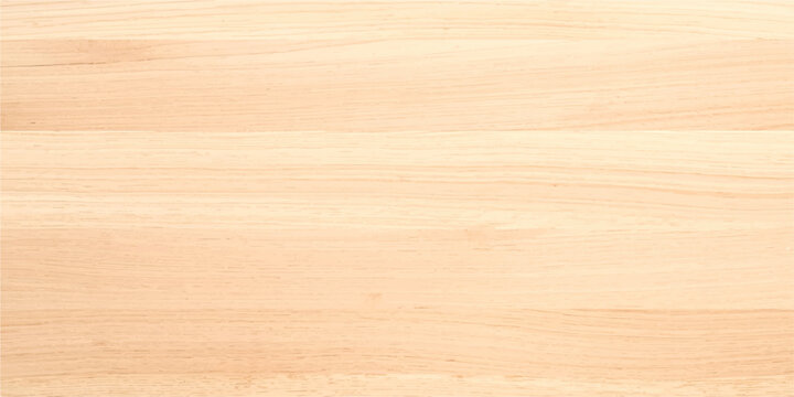 Light natural wood grain texture background with smooth beige horizontal timber paneling, seamless wooden surface backdrop for interior design, architecture projects, modern product display mockups.