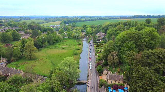 Bibury Meadow Cotswolds England 4K
