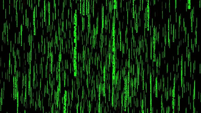 Futuristic Eco Technology Concept: Creative Abstract Green Background 4K