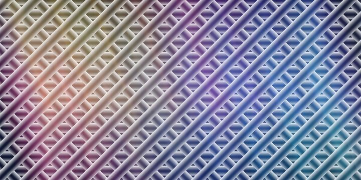 Abstract background with diagonal interwoven lines and gradient colors