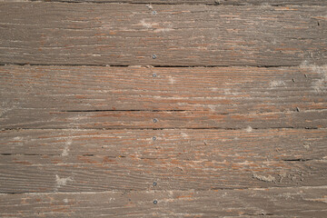 Fototapeta premium Weathered Wooden Deck Texture with Natural Grain