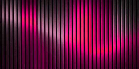 abstract vertical pink and black striped pattern exudes a contemporary elegance, blending geometric simplicity with a vibrant touch of color. A striking design. © NOT BAD