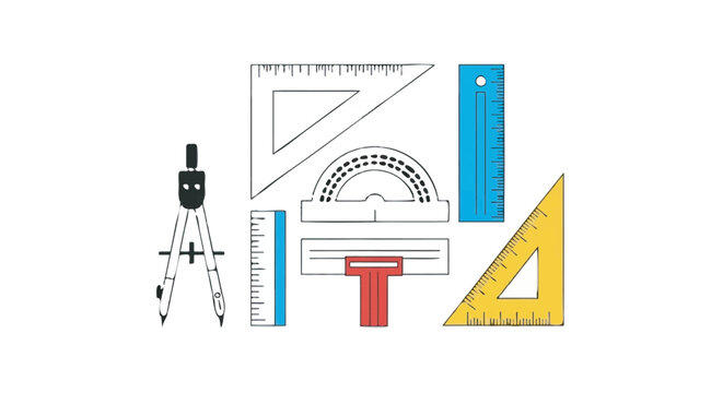 Technical Drawing Instruments T Square