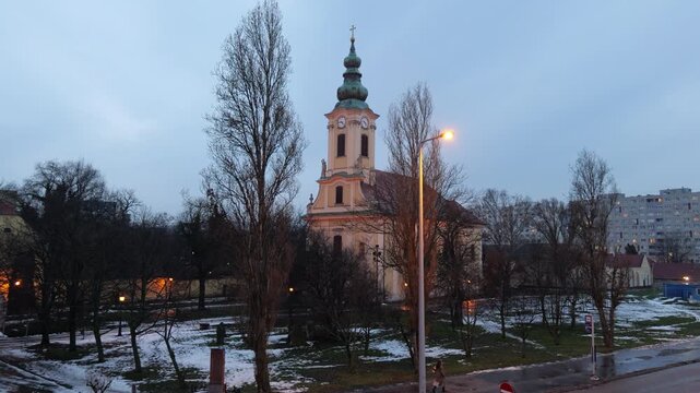 Obuda neighborhood in Budapest