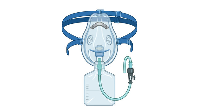 CPAP Machine Mask Device.