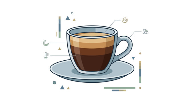 Coffee Cup on Saucer.