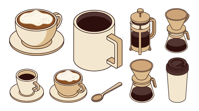 Coffee Cups and Mugs.