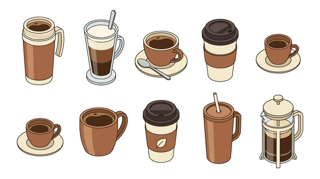 Coffee Cups and Mugs.