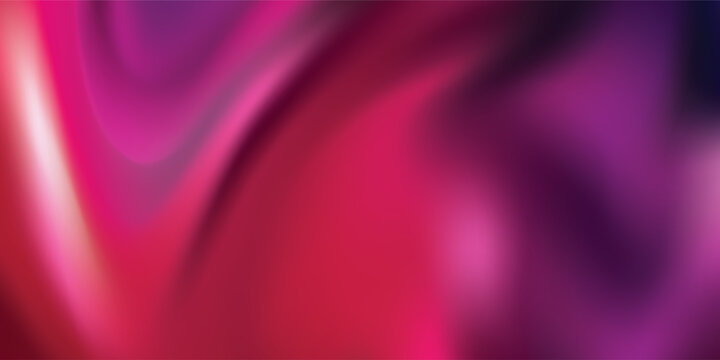Abstract Liquid Gradient Background with Fluid Silk Texture in Magenta, Plum, and Pink