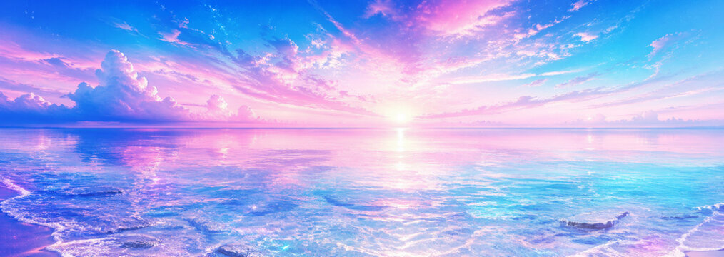 夕焼けに染まる海辺」の写真素材 | 1,803件の無料イラスト画像 | Adobe