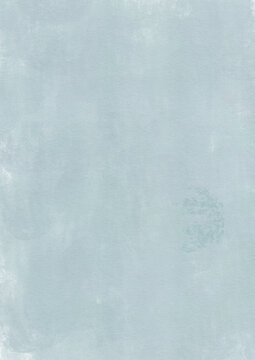 Soft Baby Blue Watercolor Wash Texture Background