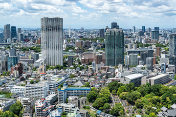 東京港区　高層ビルからの風景 © EISAKU SHIRAYAMA