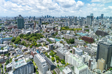 東京港区　高層ビルからの風景 © EISAKU SHIRAYAMA