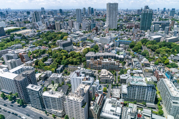 東京港区　高層ビルからの風景 © EISAKU SHIRAYAMA