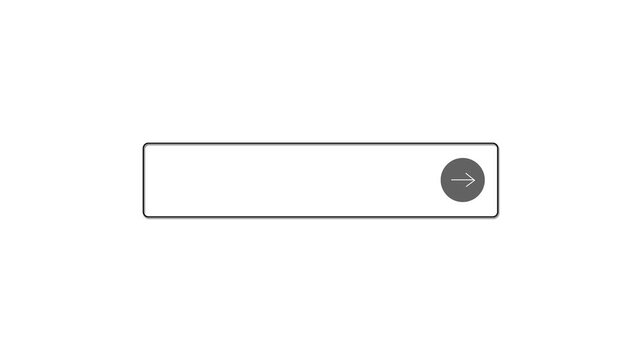 clean futuristic ui popup button transition animation for mobile interface.