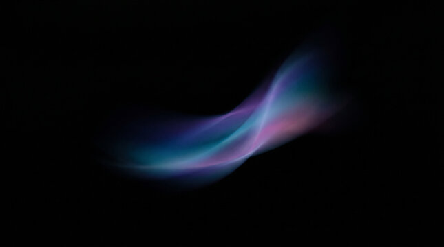 Vibrant multicolored abstract wave design on a dark background for creative projects