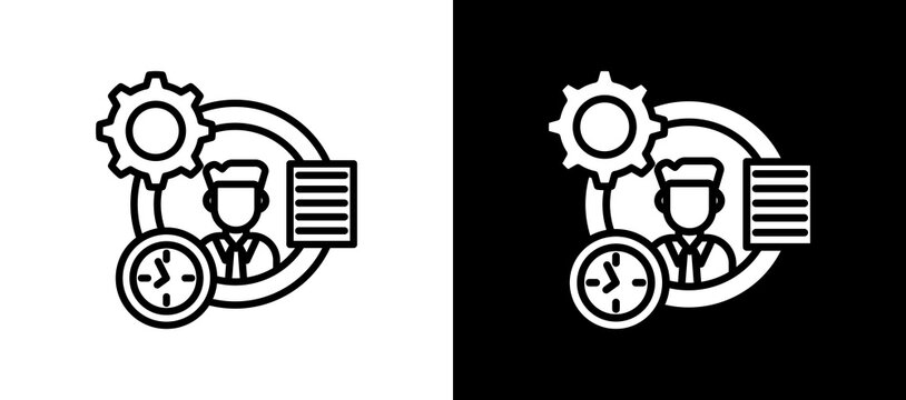 Flex Work lineglyph icon
