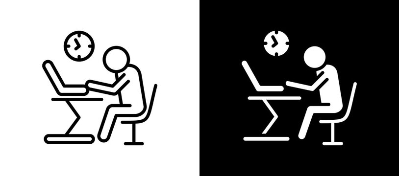 Solo Work lineglyph icon