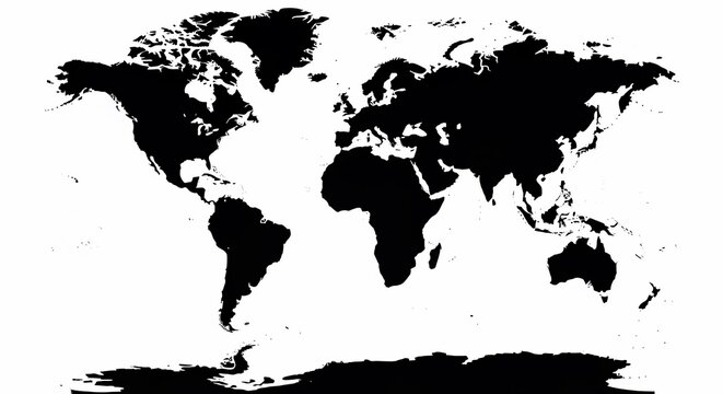 Ink-Washed Globe